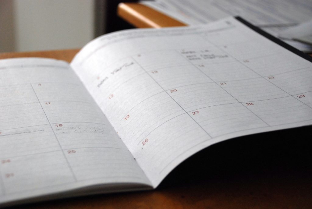 incorporate into one's schedule